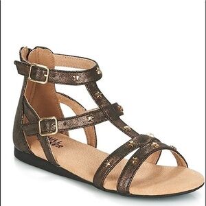 BULL BOXER ZOE GLADIATOR BRONZE SANDAL SIZE 37/6
